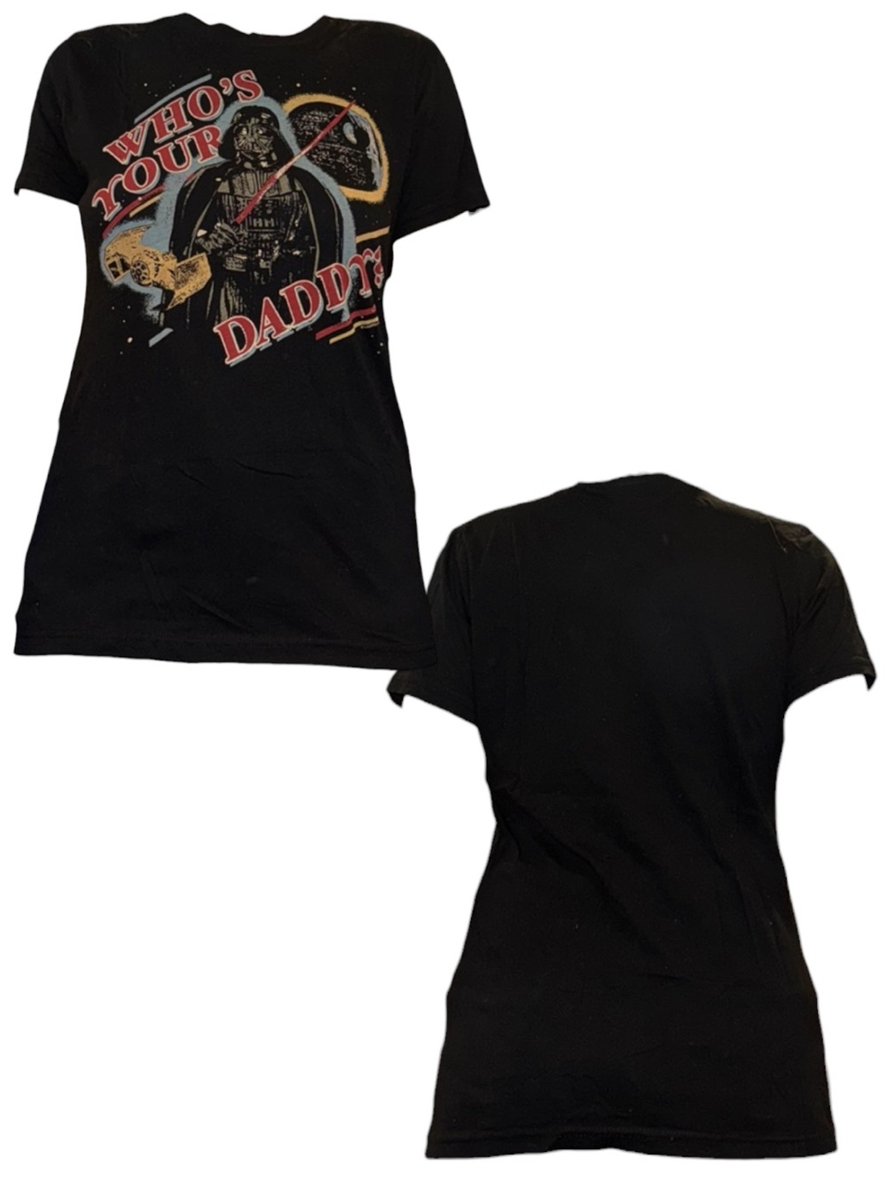 Junk Food Who's Your Daddy? Darth Vader Star Wars Graphic Tee